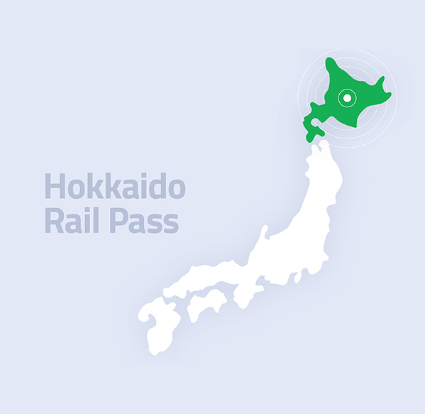 Pass ferroviaire pour Hokkaido