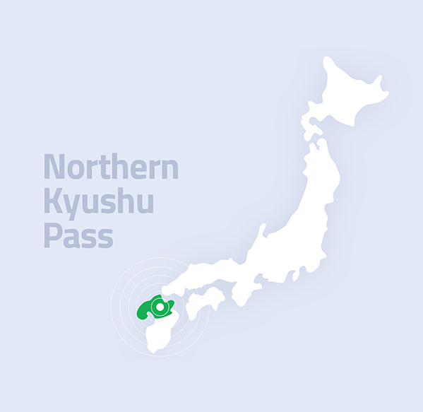 Pass pour la région du Nord du Kyushu